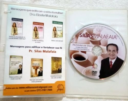 Dvd Pregação Pastor Silas Malafaia: como receber a Provisão De Deus e o que ela realiza 784330