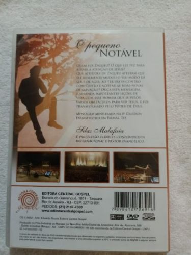 Dvd Pregação Pastor Silas Malafaia: o Pequeno Notável  784339
