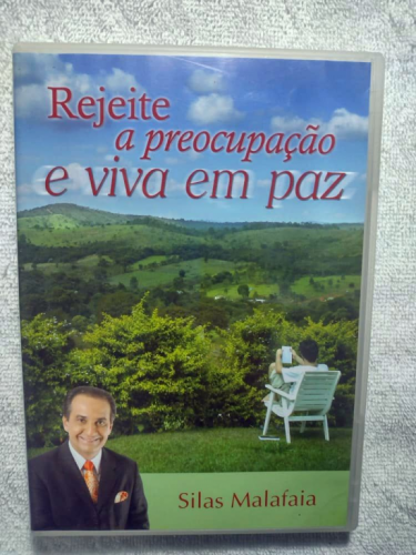 Dvd Pregação Pastor Silas Malafaia: Rejeite a Preocupação e viva em Paz 784287