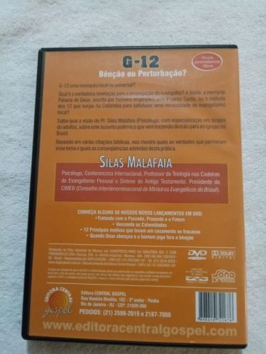 Dvd Pregação Pr Silas Malafaia: G12 Bênção Ou Perturbação? 784292