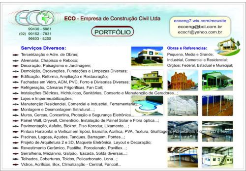 Eco Empresa de Construção Civil  643386