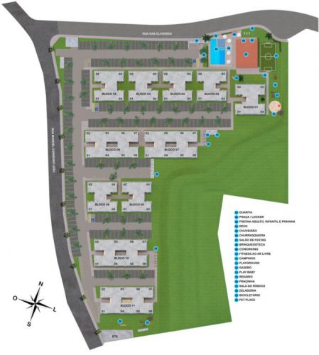 Edf. Residence Club Jardim Das Oliveiras 761962 Edf. Residence Club Jardim Das Oliveiras 761962