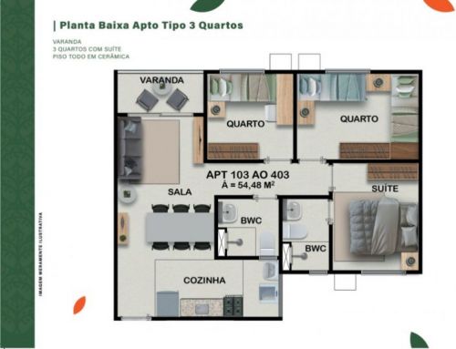 Edf. Residence Club Jardim Das Oliveiras 761969 Edf. Residence Club Jardim Das Oliveiras 761969