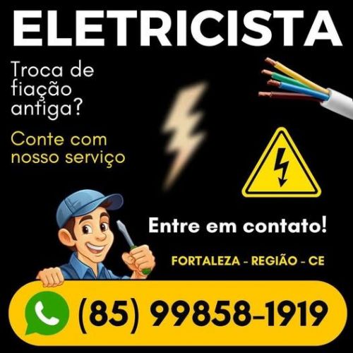 Eletricista   Emergencia   Fortaleza  24 Horas  85 99858-1919 769333