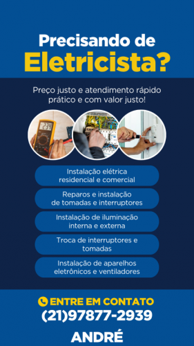 Eletricista especializado 753537