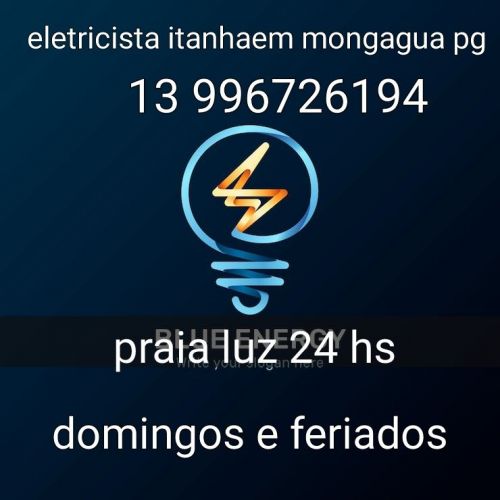 Eletricista iitanhaem mongagua 13 996726194 772136