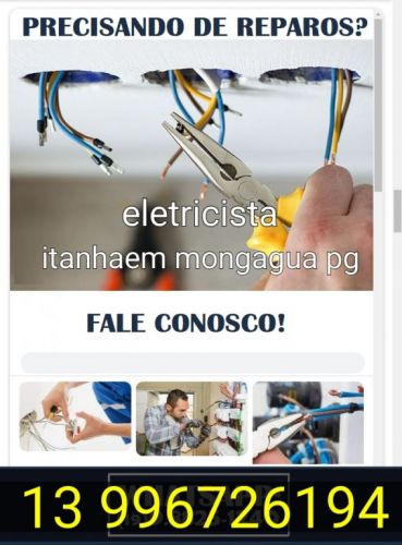 Eletricista  leovaldo da luz 13 996726194 781375