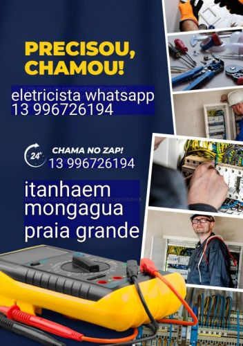 Eletricista  leovaldo da luz 13 996726194 781378