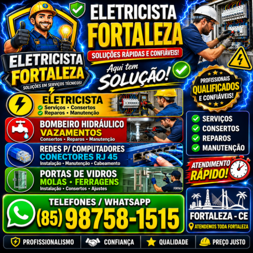 Eletricista   Prestação  De  Serviços  85 98758-1515 782784