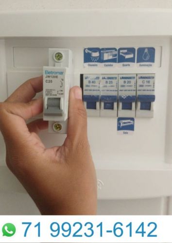 Eletricista residencial e predial. Serviços com qualidade e segurança em Salvador-ba 776893