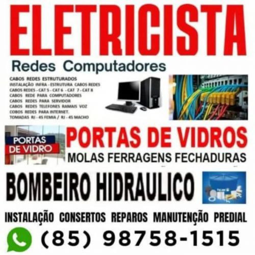 Eletricista   Serviços    24hs  85 98758-1515 745193
