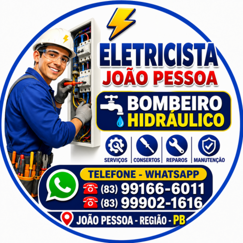 Eletricista   Serviços  Hidraulico   João  Pessoa   83 99902-1616 778779