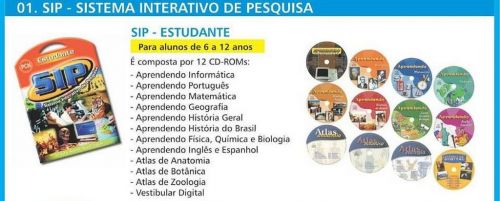 Enciclopédia Digital Do Estudante - 12 Vcds Interativos 783760