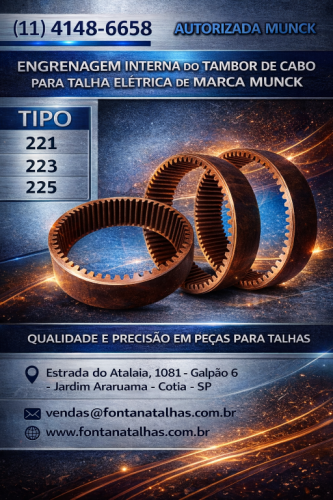 Engrenagem Interna Do Tambor De Cabo 774585