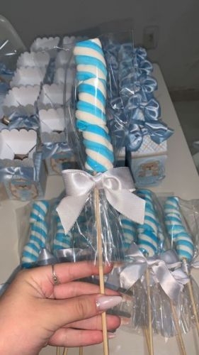 Espetinho de Marshmallow Azul  760952