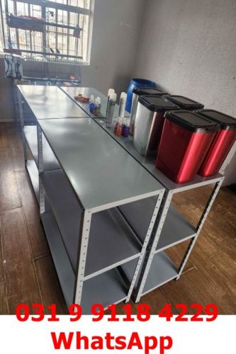 Estante de 1 Metro de Altura Funda 40cm de Profundidade com 3 Divisórias - Frete Grátis em Bh Mg 755960