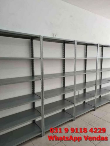 Estante de Aço Grande com 6 Divisórias de 40cm Frete Gratuito para Bh Minas Gerais . Nova 756906