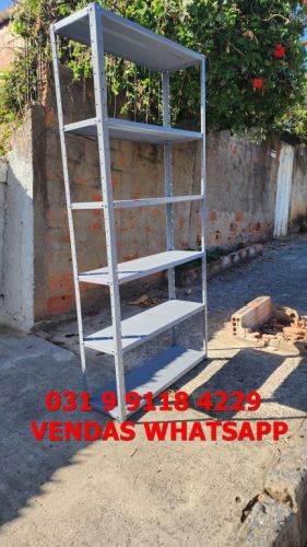 Estante de aço Nova - Entrega Gratis para Belo Horizonte Mg prateleira armário gôndola sapateira 758364