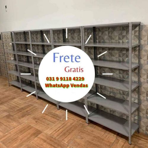 Estante de Aço - Nova - Frete Grátis para Bh Minas Gerais 757551