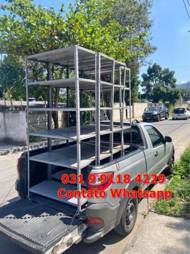 Estante Prateleira para Comércio e Lar Funda 40cm Reforço Ômega Entrega Grátis para Bh Minas Gerais Nova 761707