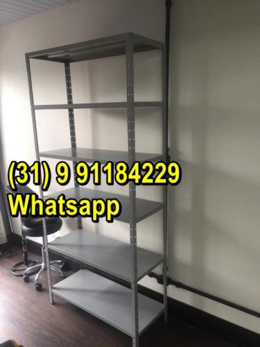 Estantes de aço 40 cm de Profundidade Novas Frete Grátis para Bh 756584