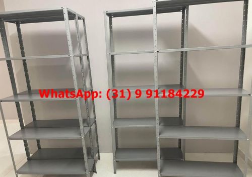 Estantes de aço 5 bandejas Novas Frete Grátis para Bh 758293