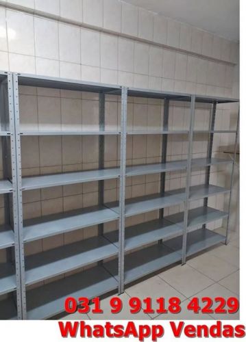 Estantes de aço 6 bandejas Novas Frete Grátis para Bh 756574