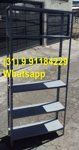 Estantes de aço 6 bandejas Novas Frete Grátis para Bh 756576