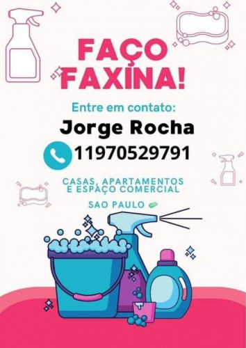 Faço Faxinas e Limpezas em Geral 756590