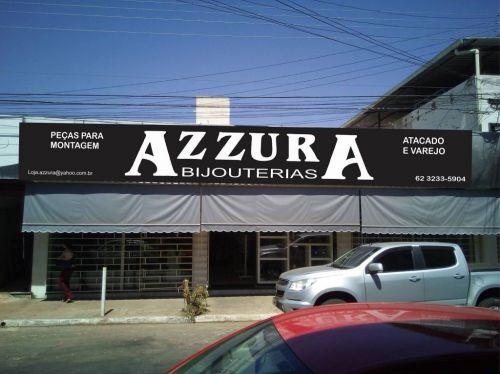 faixadas em goiania  letras caixas   acm  luminosos  leds 775980