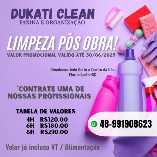 Faxina Pós Obra  750857