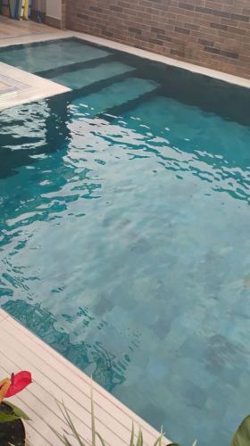 Fazemos limpeza e tratamento da água. Deixamos sua piscina cristalina 781115