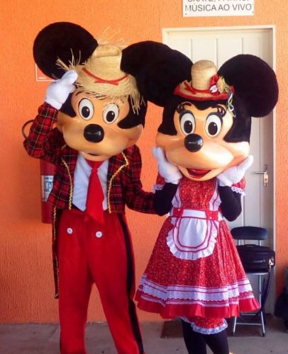 Festa Junina Mickey e Minnie Cover Personagens Vivos Animação Festas  328317
