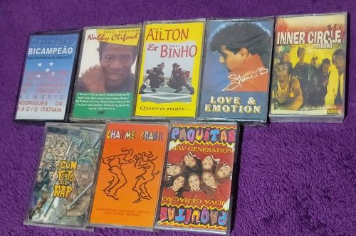 Fitas K7: Rap Reggae Funk...lacradas Paquitas Nova geração Cruzeiro etc 772016