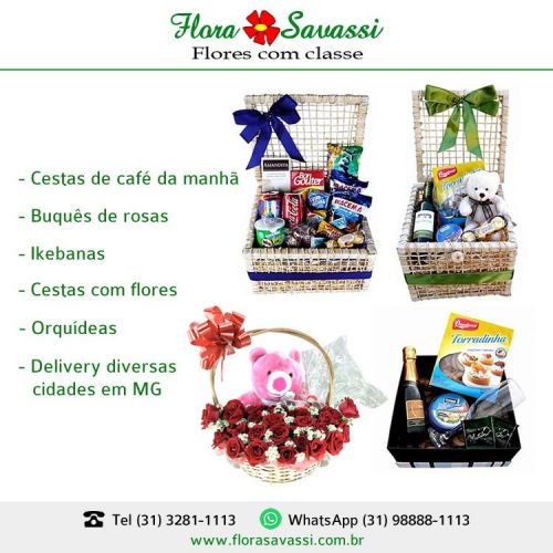 Floricultura Nova Lima Mg entrega presente flores e cesta de café arranjos florais e orquídeas  Alphaville Nova Lima Mg 650185