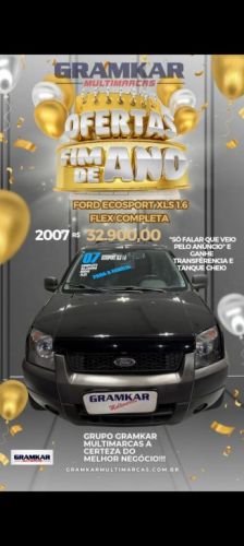 Ford Escosport Xls 1.6 Flex 2007 767245 Ford Escosport Xls 1.6 Flex 2007 767245
