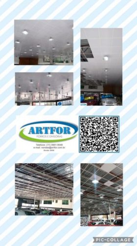 Forros Modulares Forro Isopor Forro Lã Vidro Forro Pvc e Forro Mineral. 779231