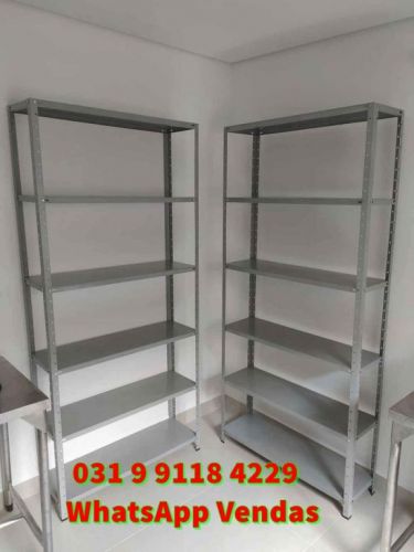 Frete Grátis para Bh Minas Gerais - Estante de Aço - Nova 760208