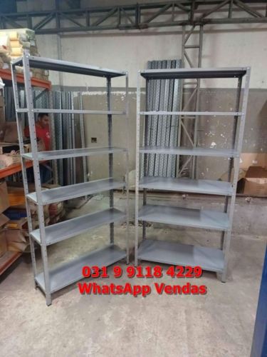 Frete Grátis para Bh Minas Gerais - Estante de Aço - Nova 760211