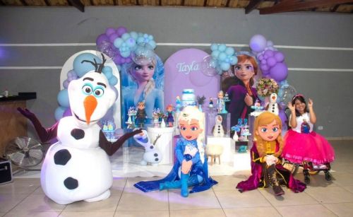 Frozen Elsa Anna Olaf personagens vivos 736904