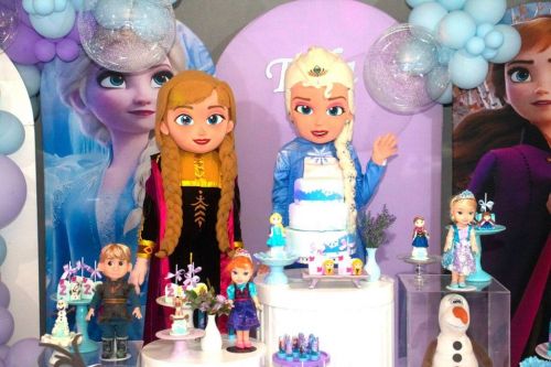 Frozen Elsa Anna Olaf personagens vivos 736906