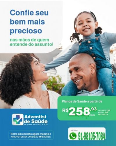 Adventist De Belém é o plano do Hospital Adventista Em Promoção Aproveite Pra Fazer o Seu e da Família 748749