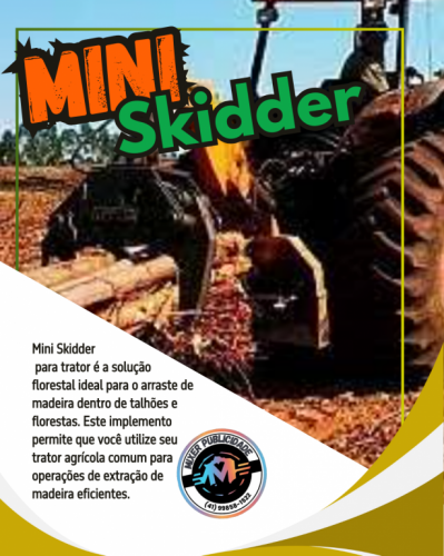 Garra Florestal - Mini Skidder - conchas 749035