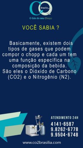 Gás para Cerveja e Chopp - Os Melhores Gases Industriais - 61-4141-6587 670986