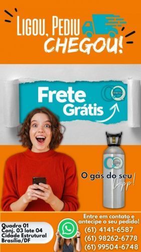 Gás para Choppeiras no Df 760419