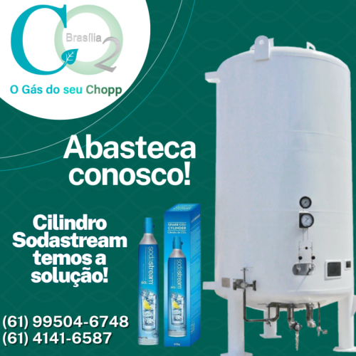 Gás para Choppeiras no Df - Cilindro de Co2 em Brasília 760416
