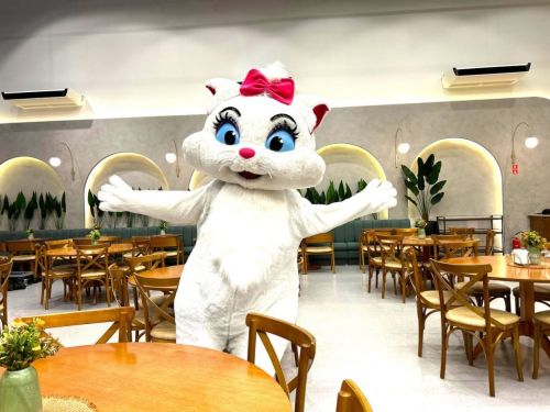 Gata Marie personagem vivo cover Festa 739347