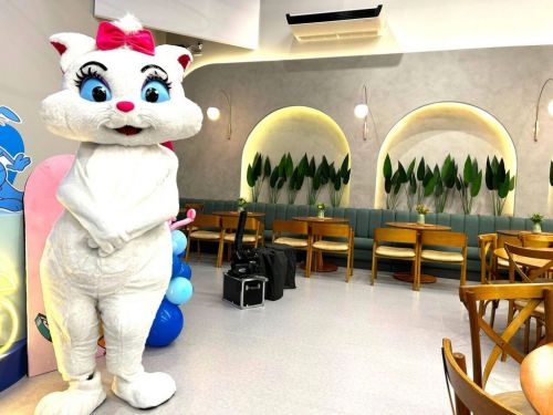 Gata Marie personagem vivo cover Festa 739351
