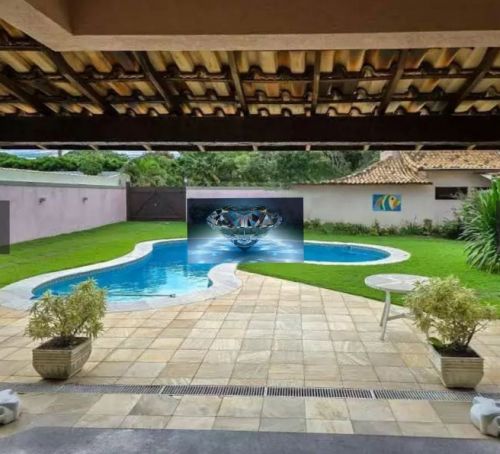 Geribá - Armação dos Buzios - Casa triplex de 04 quartos sendo 03 suítes com 478m2  756079