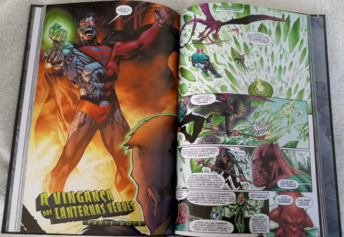Graphic Novel a Vingança Dos Lanternas Verdes Eaglemoss 783780
